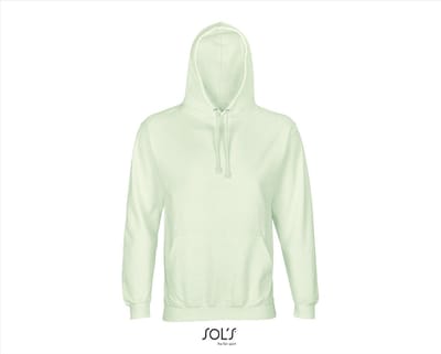 SOL'S Unisex Condor Hooded Sweatshirt L03815 - Creamy Green - XS