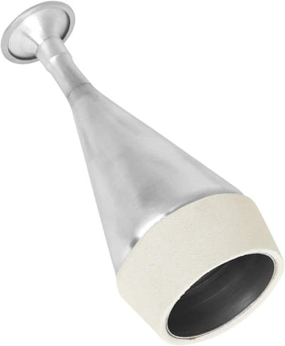 Hoorn Demper - Muziek Accessoire - Stil Oefenen - Aluminium Legering - Standaard Maat - Zilver