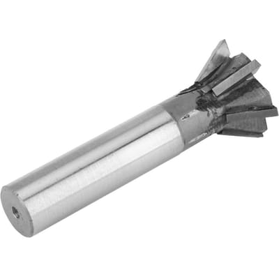 Zwaluwstaartgroeffrees Carbide Gesoldeerd Rechte Schacht 6 Snijvlakken D40xa60 graden xd20