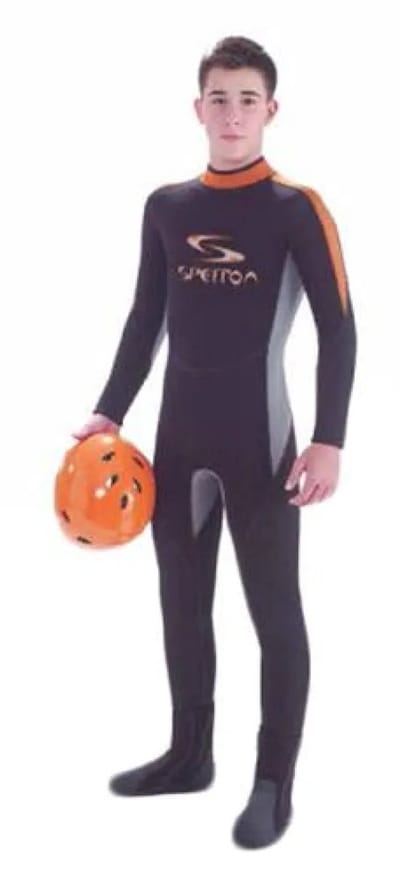 Spetton Canyon 5 Mm Zip Junior Overall Zwart 8 Years Kinderen
