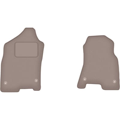 Beige voormatten voor: Dodge RAM 1500 lang (2019)