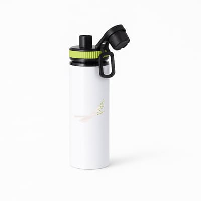Hacebo® - Asperges waterfles met draaidop groen - Groente - Groente liefhebbers - Witte asperges - gezond eten - water fles - 850ML