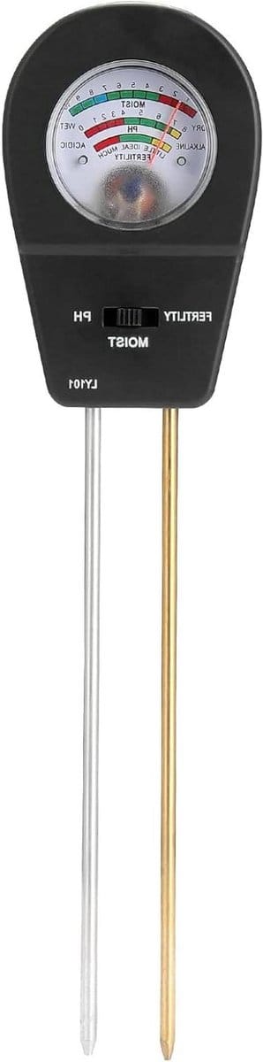 Bodem PH Meter - Bodemtester Tuin - Planten Verzorgen - Wetenschappelijk Nauwkeurig - 24 cm - Donkergroen