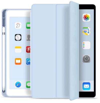 ETUITAB Smart Case - Tablet Hoes - iPad 10.2 7/8/9 Gen - Met Stylus Houder - Wake/Sleep