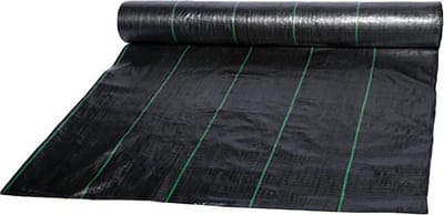 Anti Worteldoek - Gronddoek 2,10M X 75M, Totaal 157,5M² 100 gram en multifunctioneel te gebruiken voor veel doeleinden.