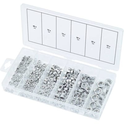 KS Tools 9700450 970.0450 Moeren assortiment DIN 934 1 stuk(s)