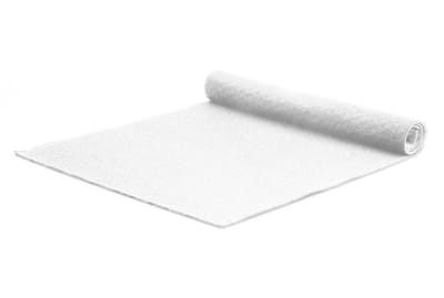 GJ Floors - Basic loper Tokyo | Wit - Breedte x Lengte: 1 meter / 10 meter