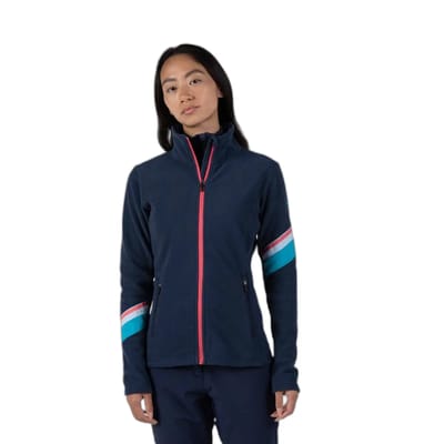 Rossignol Strawpile Fleece Met Volledige Rits Blauw XL Vrouw
