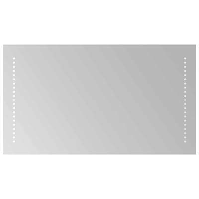 vidaXL - LED - Badkamerspiegel - Doorzichtig - 70 - x - 40 - cm - gehard - glas