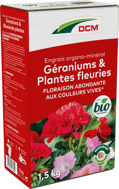 DCM GERANIUM/BLOEIENDE PLANTEN 1,5KG