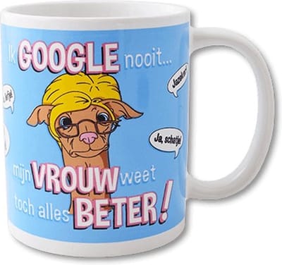 Paperdreams - Funny  Mug - Google