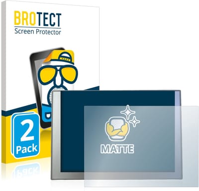 BROTECT - Screenprotector voor Siemens TP 900 Comfort INOX - Folie Beschermfolie matte 2 Stuks