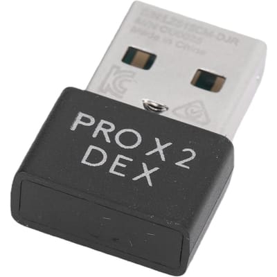 Récepteur de souris sans fil compatible avec Logitech PRO X SUPERLIGHT 2 DEX Mouse 8000Hz Taux d'interrogation Hyper Dongle USB Récepteur