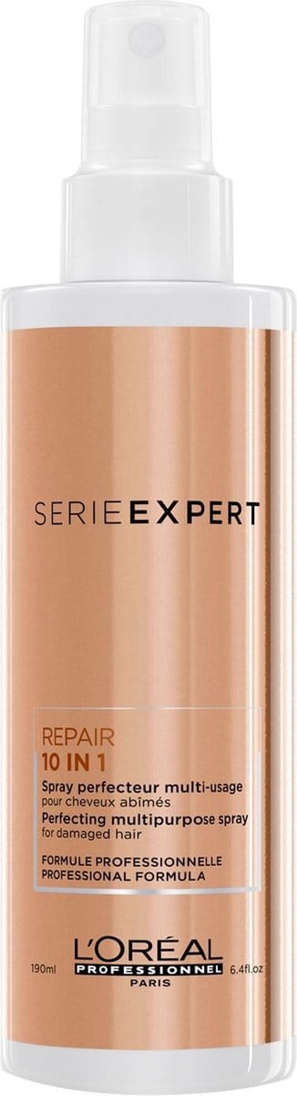 L'Oreal Professionnel - Serie Expert Absolut Repair Gold 10In1 Restorative Spray To Hair Damaged From Thermal Protection 190Ml