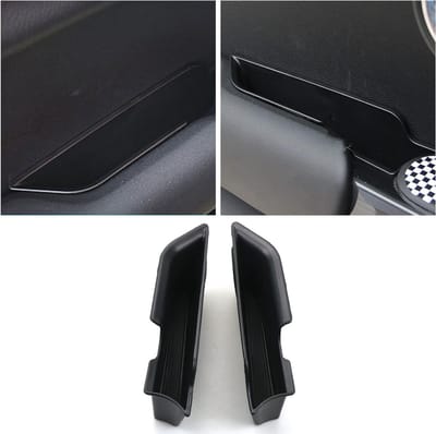 2 Stuks Compatibele Opbergdozen voor Mini Cooper F56 - Organizers voor Deuren, Interieur Accessoires en Frame Bescherming