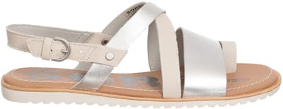 Sorel sandalen Ella Criss Cross natuurlijk leer - 37