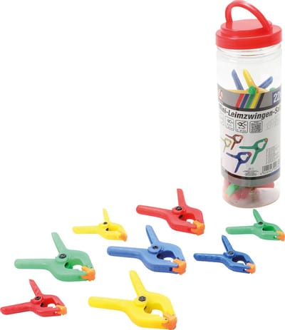BGS Mini-lijmtang-set ABS-kunststof 22 delig