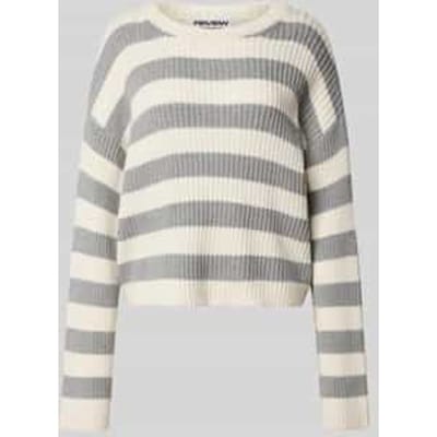 Gebreide pullover met ronde hals