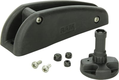 Anker Lijnslot - Lijnklem Boot - Vastleggen Boot - Hoge Weerstand Materiaal - Tot 1/2 inch - Zwart