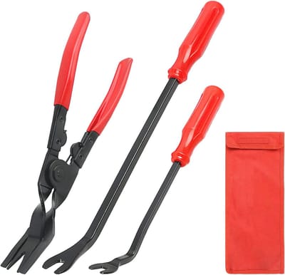 YIDM Disassembly Tools voor Auto Nieten - 3 Delige Set voor Deurbekleding en Dashboard