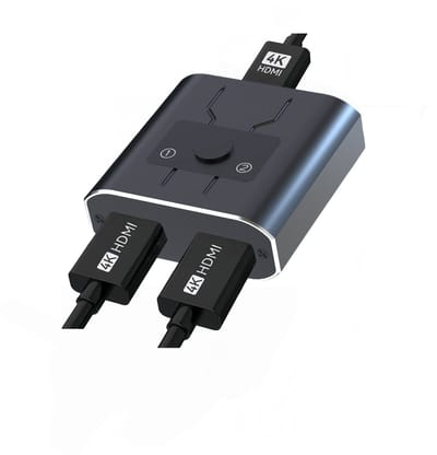 ThunderGold HDMI Switch 4K - HDMI Switch 1 in 2 uit - HDMI-switches - HDMI Switch 2 poorts - HDMI Switch voor 2 monitoren