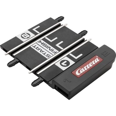 Carrera Go!!! Racebaanonderdeel - GO!!! Draadloos aansluit stuk - 1 Baandeel met aansluiting voor Draadloze Controllers onderdeel