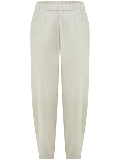 Loose Fit 7/8-broek Van Peter Hahn beige
