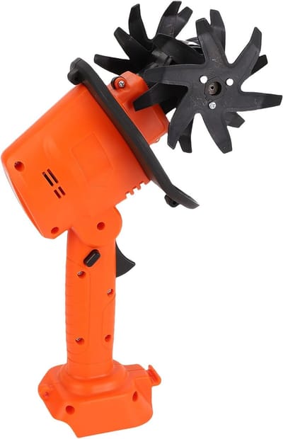 Draadloze Cultivator - Mini Frees Tuin - Bodem Bewerken - Verbeterde Koperen Motor - 10 Cm Diep - Zwart