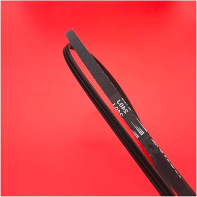 Aandrijfriem - Loopband riem - Fitness apparatuur - Hoge sterkte - 610 mm - Zwart