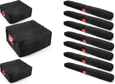 Complete tassenset voor 6x12 partytent