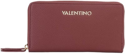VALENTINO portemonnee Brixton Zip Around Wallet Bordeaux (rood)paars