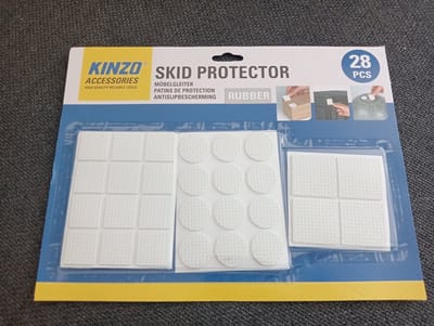 Anti-Slip Meubelonderzetters - Rubber - 28 stuks - Meerdere vormen - Anti-kras meubels - Vloerbescherming Rubber