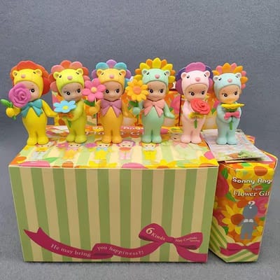 Sonny Angel Blind Box Mystery Box Dinosaurus Serie Mini Anime Figuurtjes Auto Ornamenten Kerst- en Verjaardagscadeaus voor Kinderen Hoge Kwaliteit
