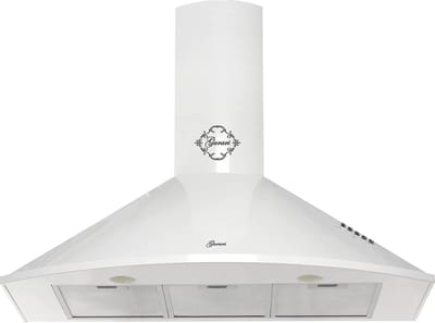 GURARI Wandafzuigkap GCH C 046 WH 9 N, Afzuigkap 90 cm/ wit/ krachtige afzuiging 1000m³/h