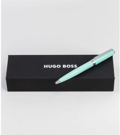 Hugo Boss - HSN2544T - Balpen - groen/zilver - Gear Icon