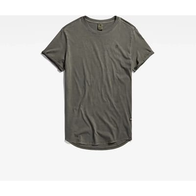relaxed fit t-shirt van puur katoen model 'Lash washed'