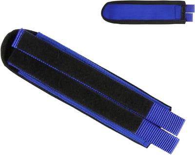 Pedaalriemen Fiets - Fietspedaalbanden Antislip - Verbeterde Fietservaring - Scheurbestendig Nylon - Verstelbaar - Blauw