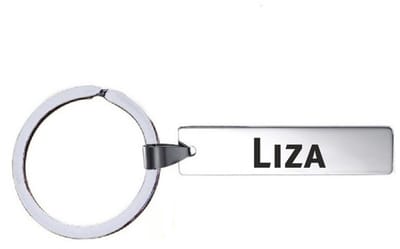 Sleutelhanger Met Naam - Liza - RVS