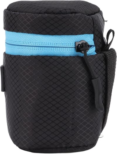 Lenstas - Beschermhoes - Camera Lens - Waterdicht Neopreen - Maat S - Standaard