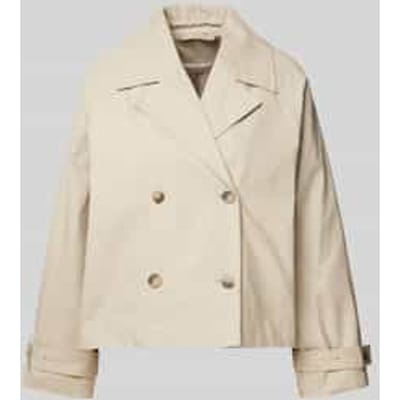Trenchcoat met strookzakken, model 'CILO'