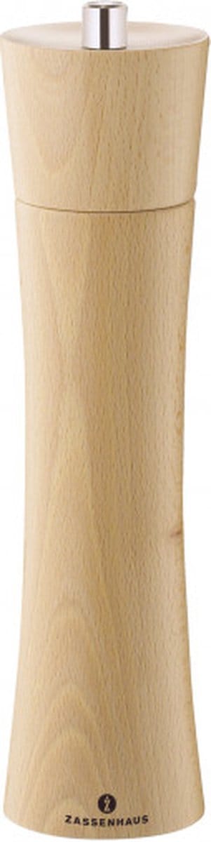Zoutmolen Zassenhaus Frankfurt - 24cm - Hout naturel