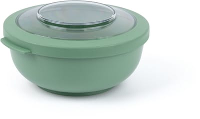 Amuse Tylla Sage Lunchbox - 700ml - Perfect afsluitbaar Vershoudbakje - Lunchbowl met deksel - Saladebox voor onderweg - BPA-vrij – Groen