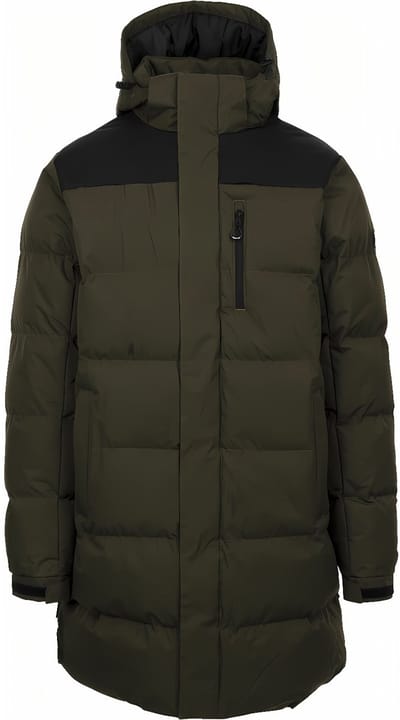 Trespass Clipster heren winterjas, warm gewatteerd, met capuchon, outdoor gewatteerde jas