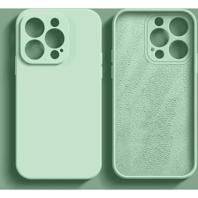Luxe Vloeibare Siliconen Telefoonhoes Voor Apple iPhone 16 15 14 13 12 11 Pro Max Zachte Hoes Schokbestendige Bumper Cover Telefoonaccessoires For iPhone 13 Pro white