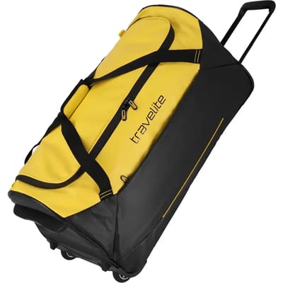 Travelite Basics Trolley Travel Bag 97 liter (zachte reistas op wielen) 89 - Geel