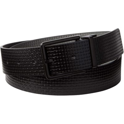 Calvin Klein Warmth Buckle Emboss Belt Black/charcoal/matte Black Taglia: 95 | Cinture Outlet | Uomo | Nero