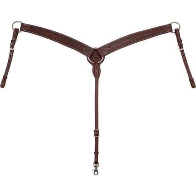 Jachthoofdstel voor paard met western gegraveerde motieven Pool's