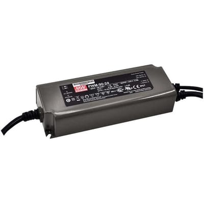 MEAN WELL PWM-90-24DA LED-driver Constante spanning 90 W 3.75 A 24 V/DC Dali, Dimbaar, Montage op ontvlambare oppervlakken, Geschikt voor meubels, Outdoor,