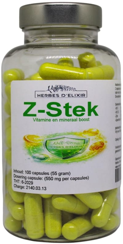 Herbes D'elixir Z-Stek - 100 capsules - Ondersteunt het Immuunsysteem - dr. Zelenko
