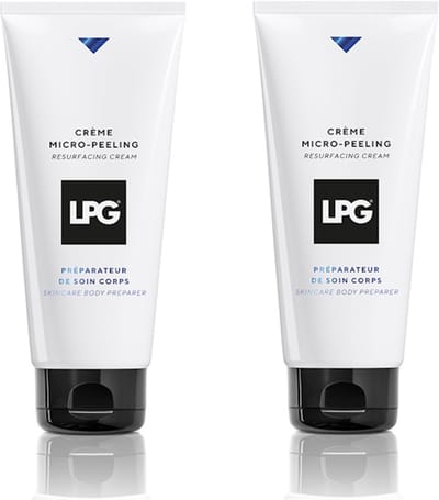 LPG - Endermologie - huidverzorging - micro-peeling vernieuwende crème - duopack - 2x200 ml